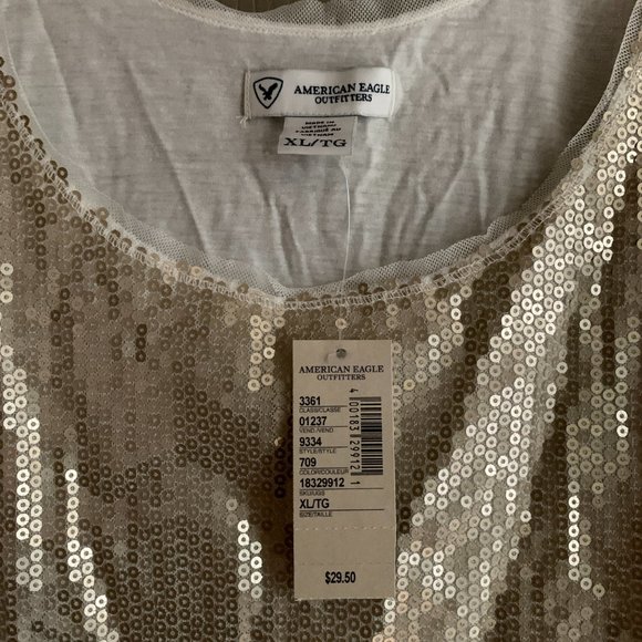 sequin tank top american eagle - Picture 2 of 8